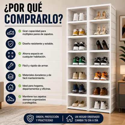 X Zapatero 6 Niveles Rígido