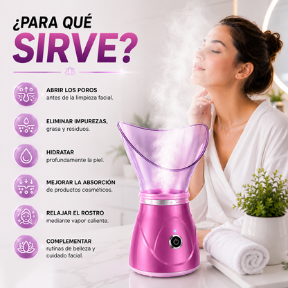 VAPORIZADOR SAUNA FACIAL SPA LIMPIADOR