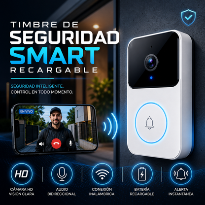 Timbre de Seguridad Smart Recargable