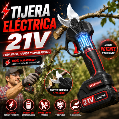 Tijera Podadora Electrica Inalambrica 48v