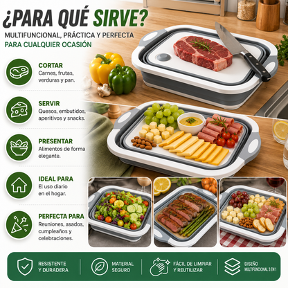 Tabla Multifuncional 3 En 1