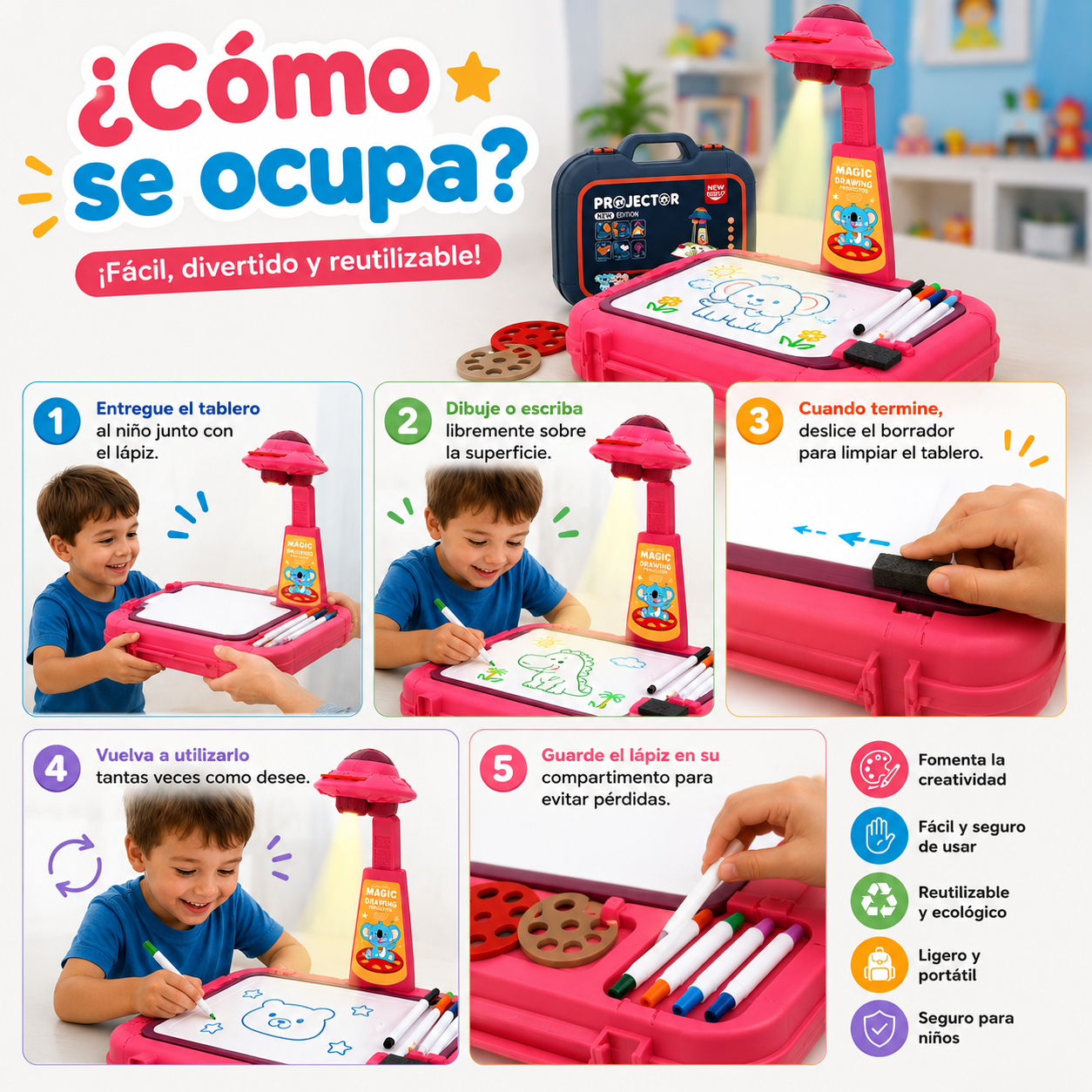 Tablero Magic Dibujo