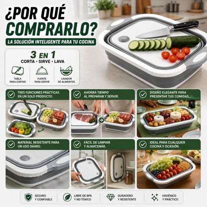 Tabla Multifuncional 3 En 1