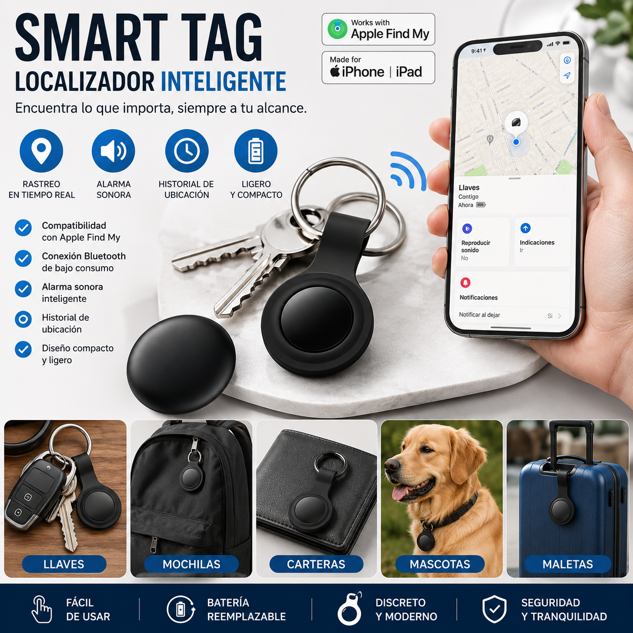 LOCALIZADOR INTELIGENTE SMART TAG