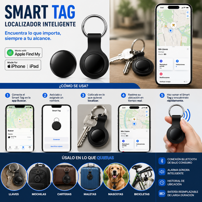 LOCALIZADOR INTELIGENTE SMART TAG