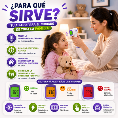 Termómetro Digital Sin Contacto