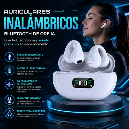 Auriculares Inalámbricos Bluetooth de Oreja