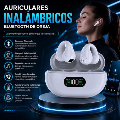 Auriculares Inalámbricos Bluetooth de Oreja