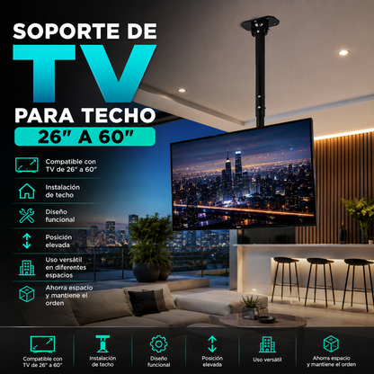Soporte de TV para Techo 26" a 60"