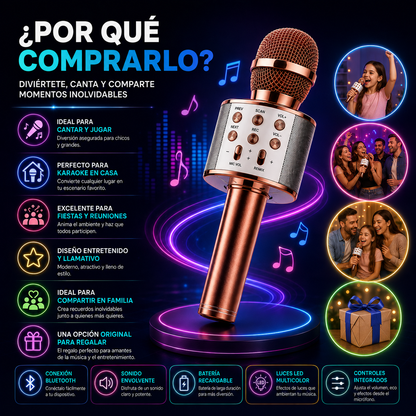Micrófono Interactivo 🎤🎶