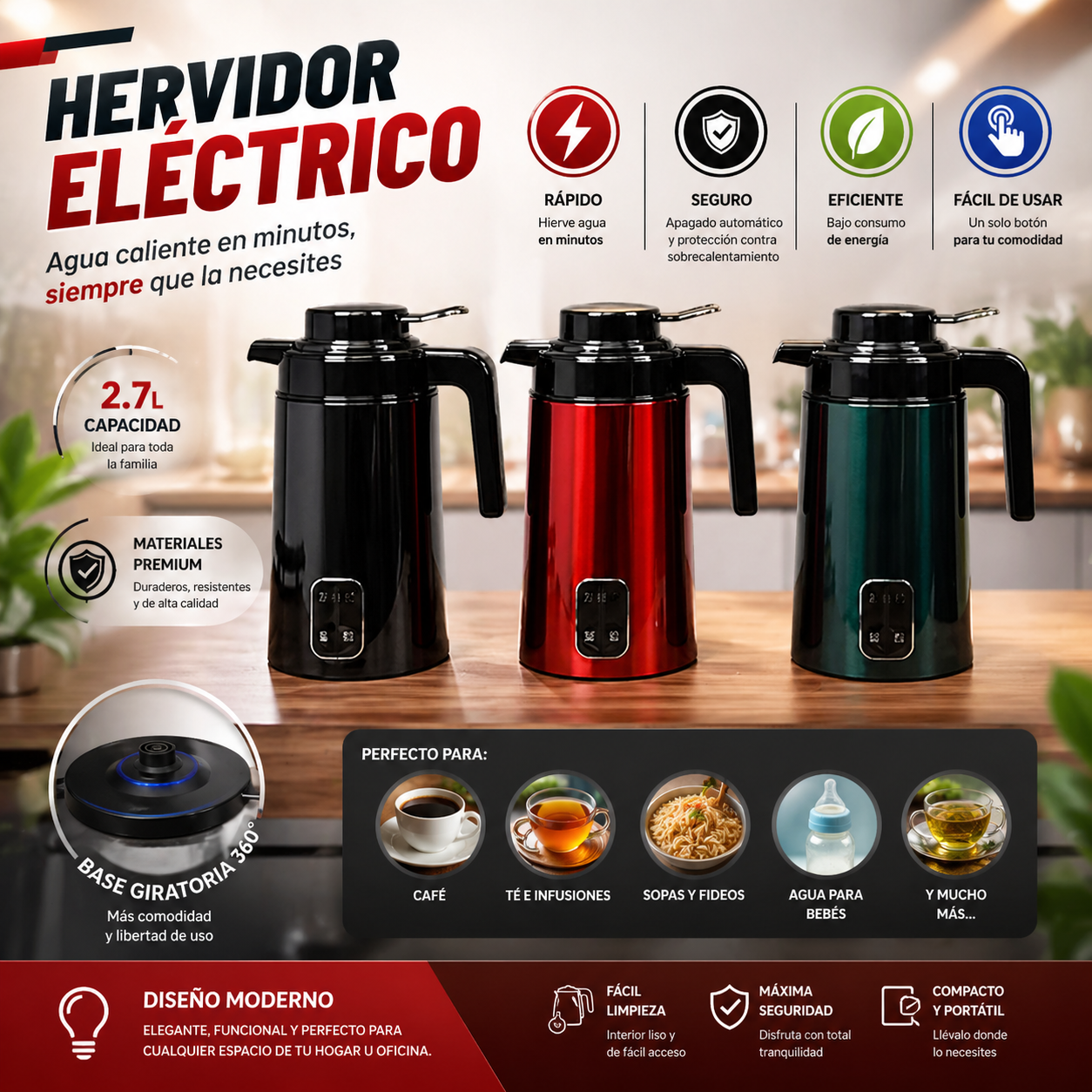 Hervidor Electrico