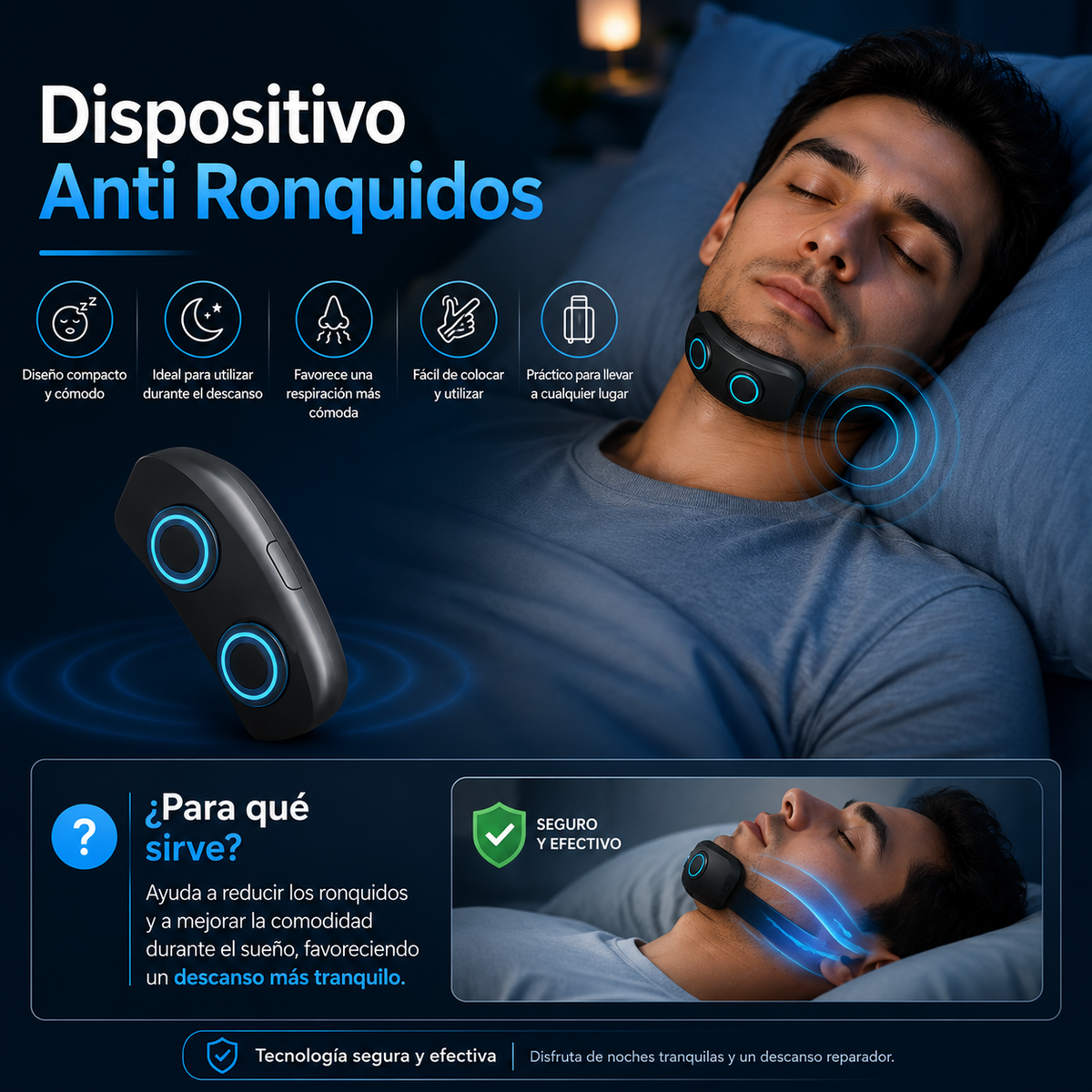 Dispositivo Anti Ronquidos