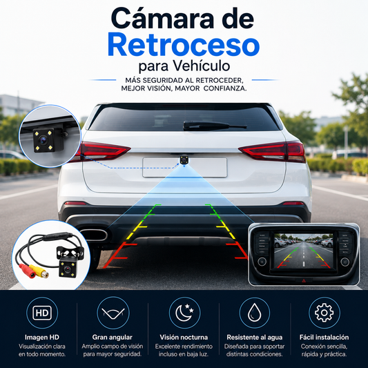 Cámara de Retroceso para Vehículo