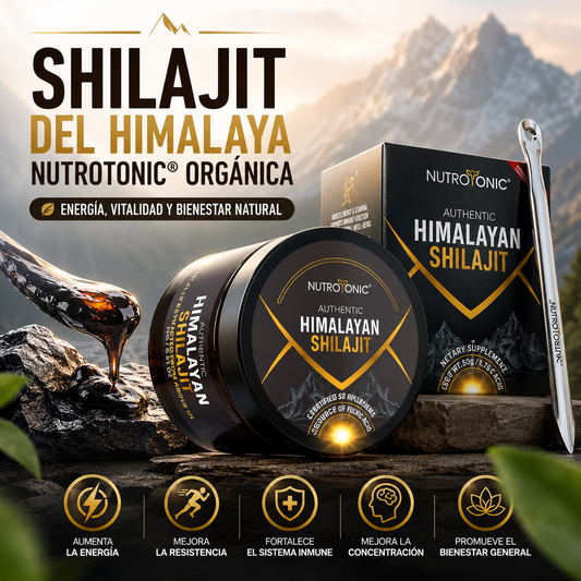 SHILAJIT DEL HIMALAYA NUTROTONIC® ORGÁNICA