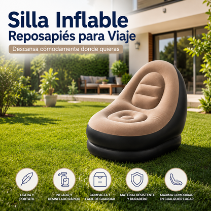 SILLA INFLABLE REPOSA PIES