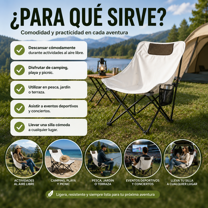 Silla Plegable De Exterior Camping