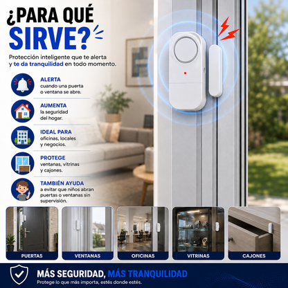 Alarma Sensor Magnético para Puertas