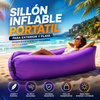 Sofá Inflable Largo para Camping