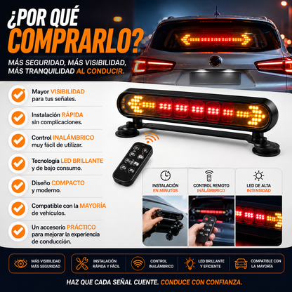 Señal de Mano LED para Auto