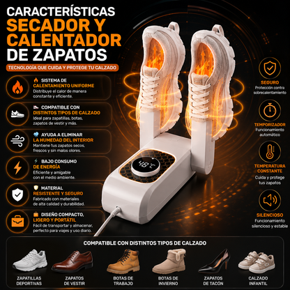 Secador y Calentador de Zapatos