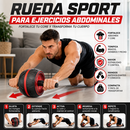 Rueda Sport Ejercicios Abdominales