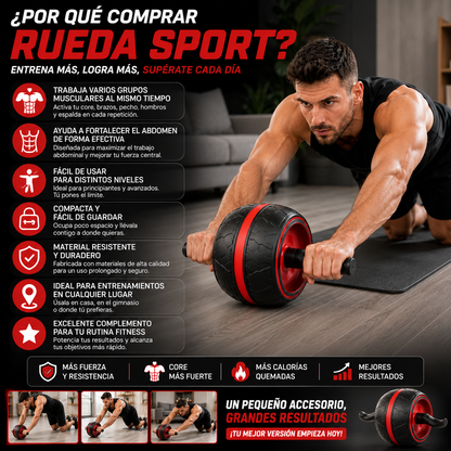 Rueda Sport Ejercicios Abdominales