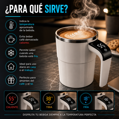 Taza de Café con Indicador Automátic
