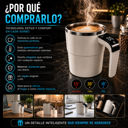 Taza de Café con Indicador Automátic
