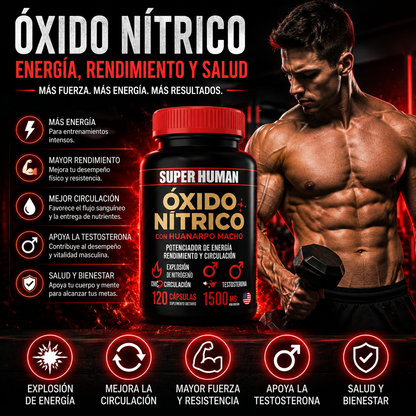 Óxido Nítrico Energía, Rendimiento y Salud