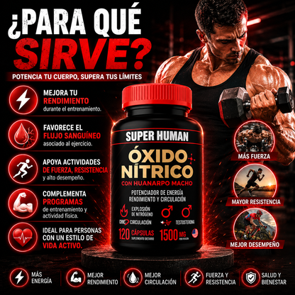 Óxido Nítrico Energía, Rendimiento y Salud