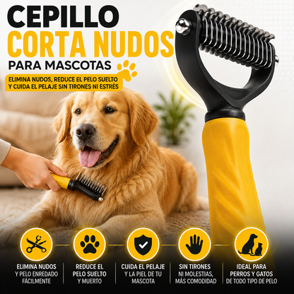 Cepillo Corta Nudos para Mascotas