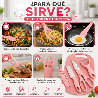 Juego de utensilios 4 piezas