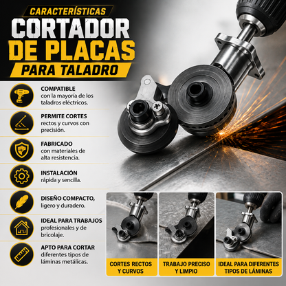 Cortador de Placas para Taladro