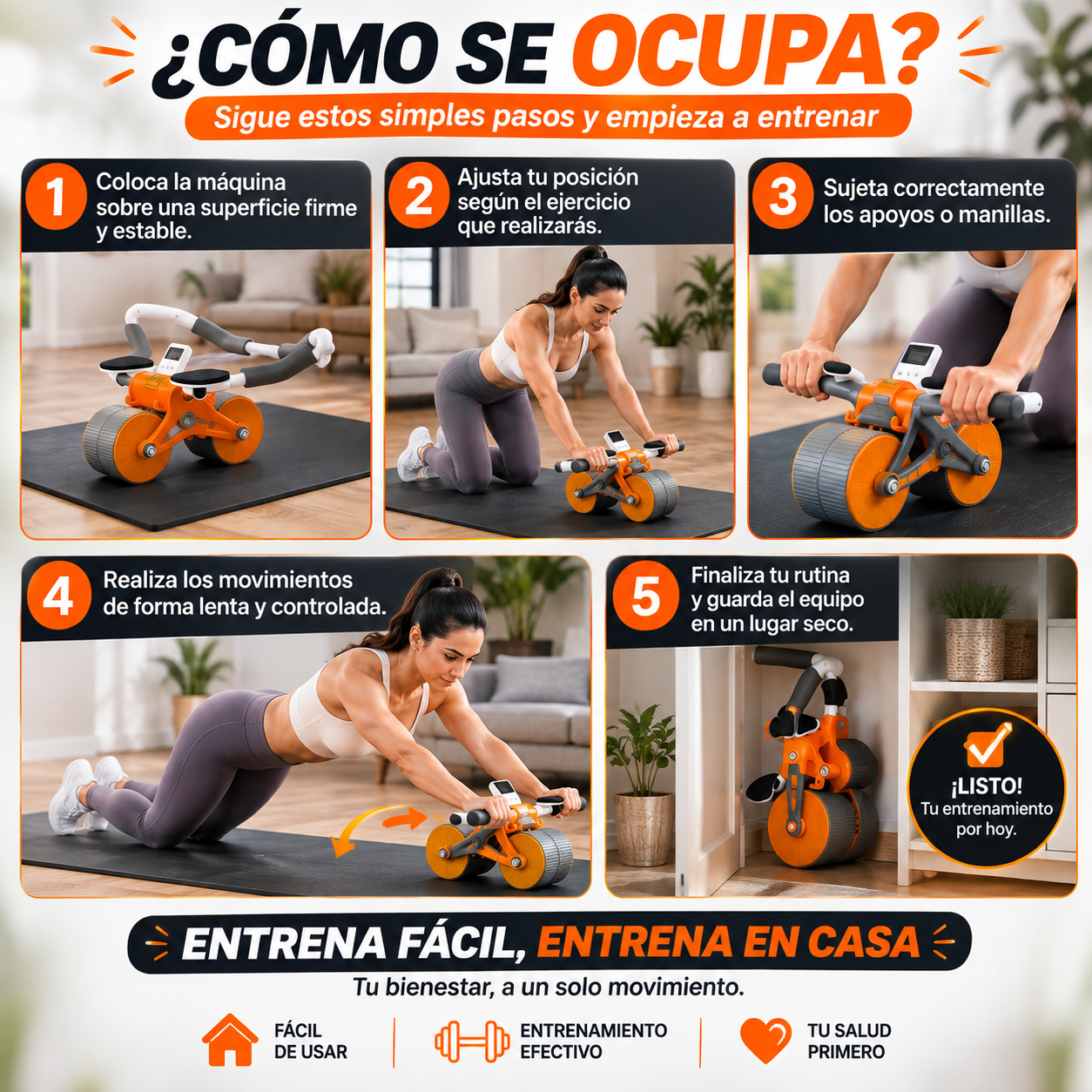 Máquina Abdominal Multifuncional