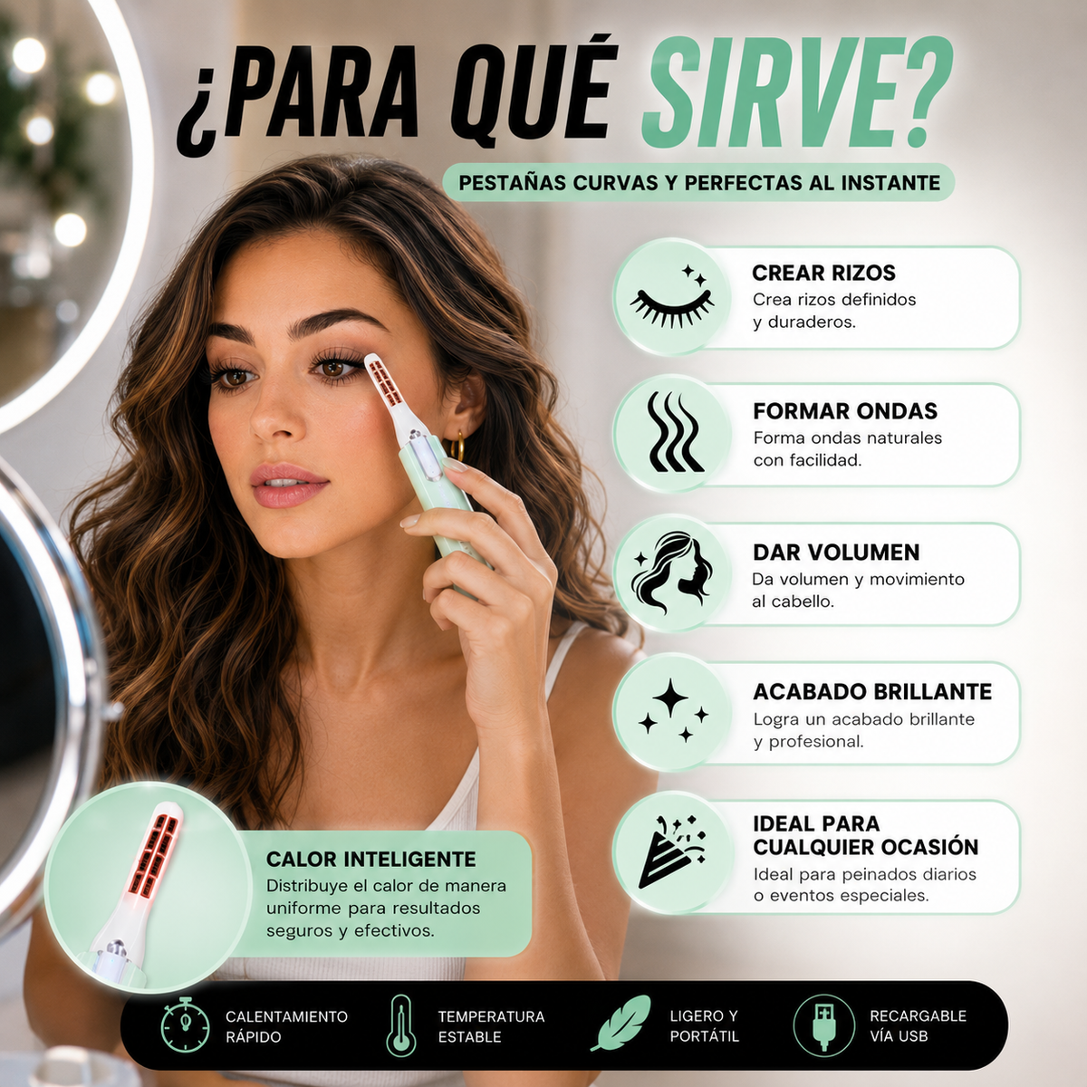 💖 Rizador Térmico Profesional