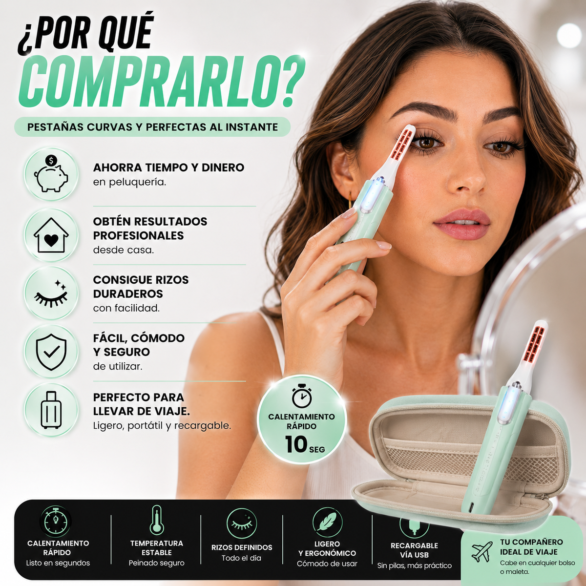 💖 Rizador Térmico Profesional