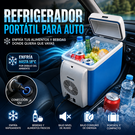 🚗 Refrigerador Portátil para Auto