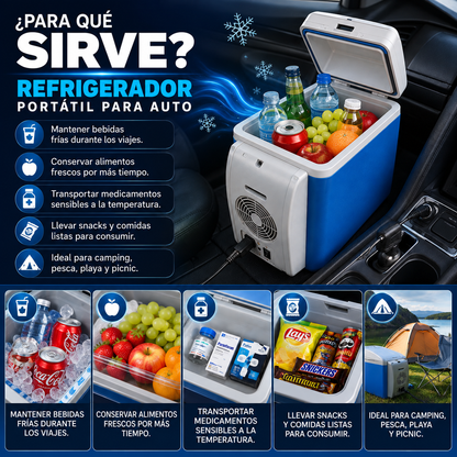 🚗 Refrigerador Portátil para Auto