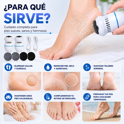 🦶 Removedor de Callos Eléctrico Profesional