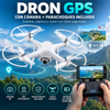 Dron GPS con Cámara + Parachoques Incluido