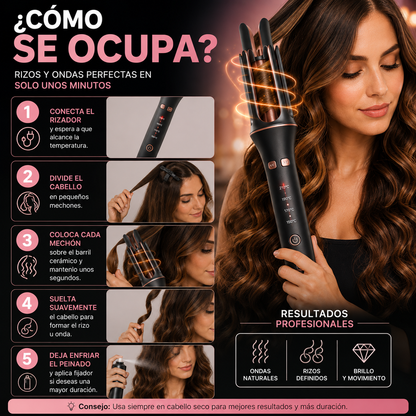 💇‍♀️ Rizador Ondulador Cerámico Profesional