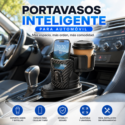 PORTAVASOS INTELIGENTE AUTOMÓVIL