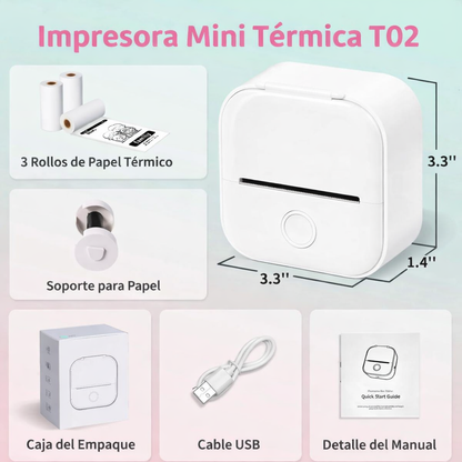 Mini Impresora Térmica portátil