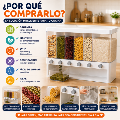 🥣 Dispensador Múltiple de Alimentos