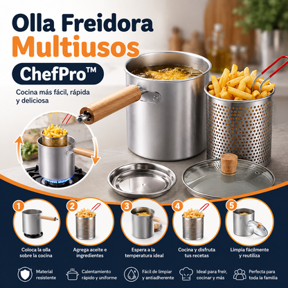 🍟 Olla Freidora Multiusos ChefPro™