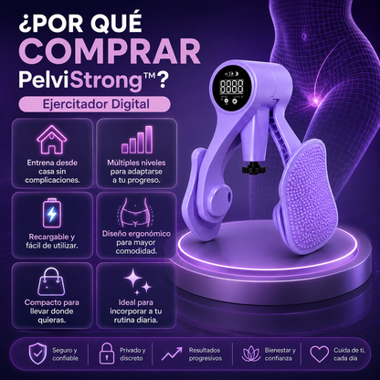 ✨ PelviStrong™ – Ejercitador Digital