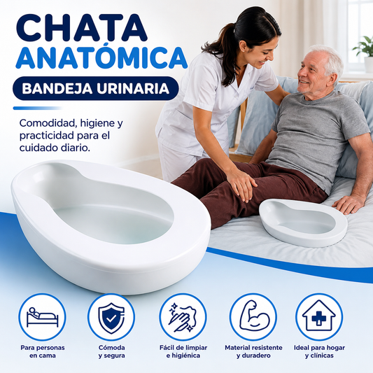 🩺 Chata Anatómica Bandeja Urinaria