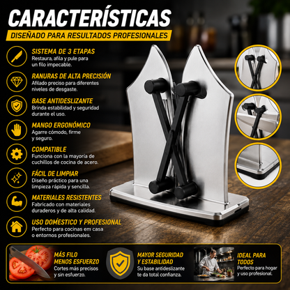 AFILADOR DE CUCHILLOS PROFESIONAL