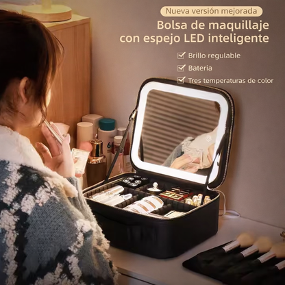 Cosmetiquero con Luz LED
