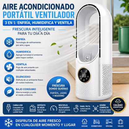 Aire Acondicionado Portatil Ventilador